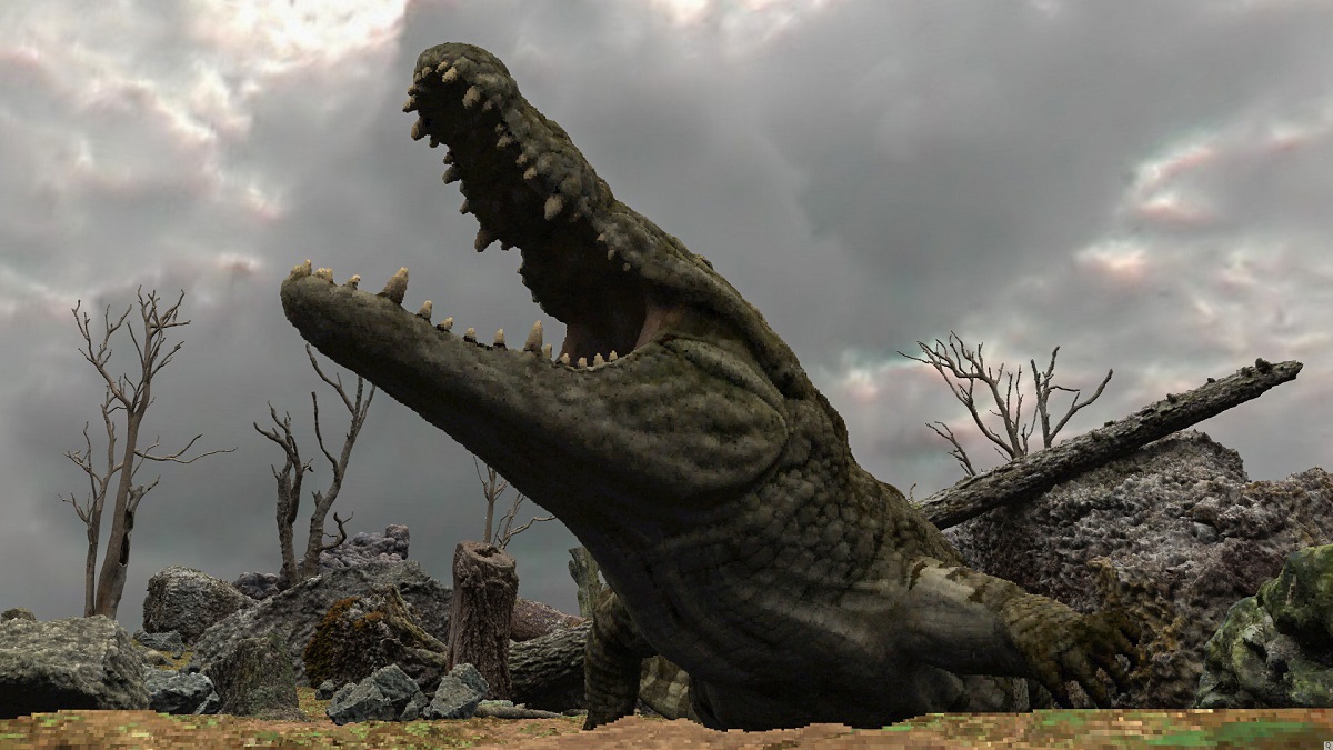 Atomontage alligator