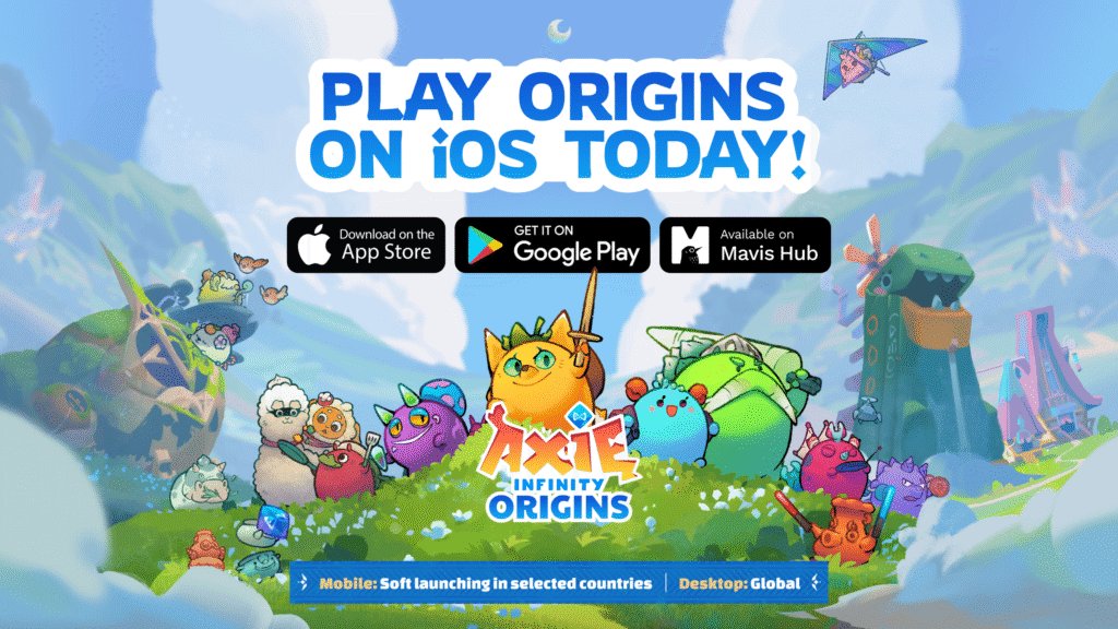 Axie Infinity Origins is launching on iOS in key LATAM and Asian markets