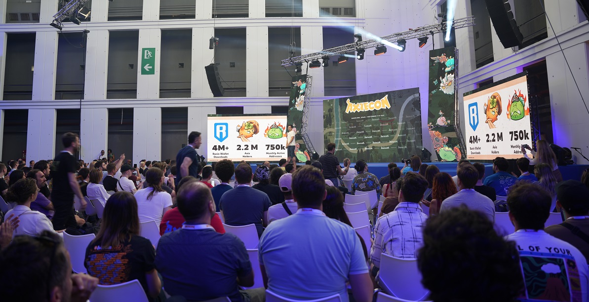 Sky Mavis' AxieCon event in Barcelona.
