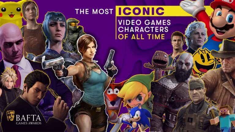 BAFTA says gamers voted for Lara Croft as the No. 1 iconic game character.