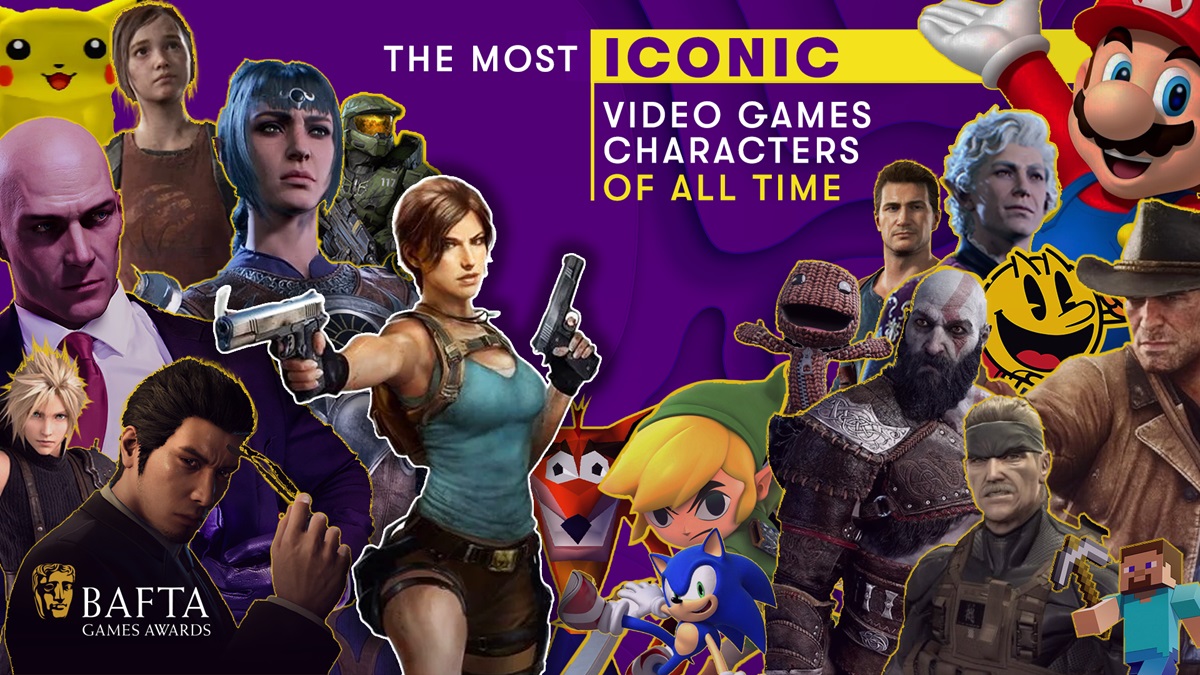 BAFTA says gamers voted for Lara Croft as the No. 1 iconic game character.