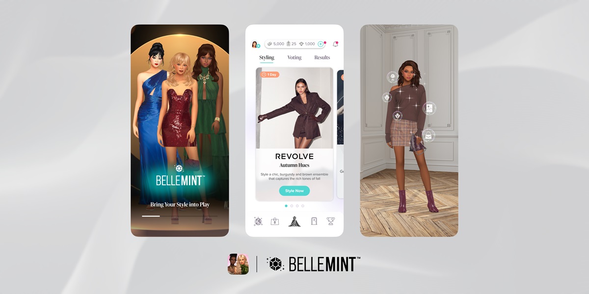 Bellemint is the new fashion game from Muus Collective.