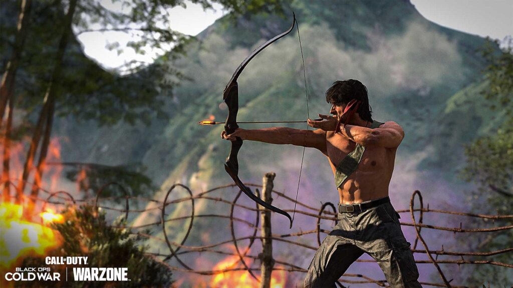 You can now be Sylvester Stallone's Rambo character in Call of Duty: Warzone.