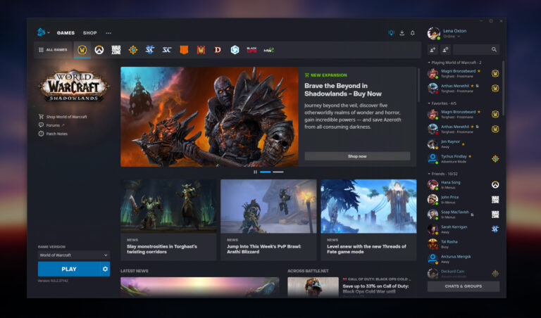 Battle.net 2.0.