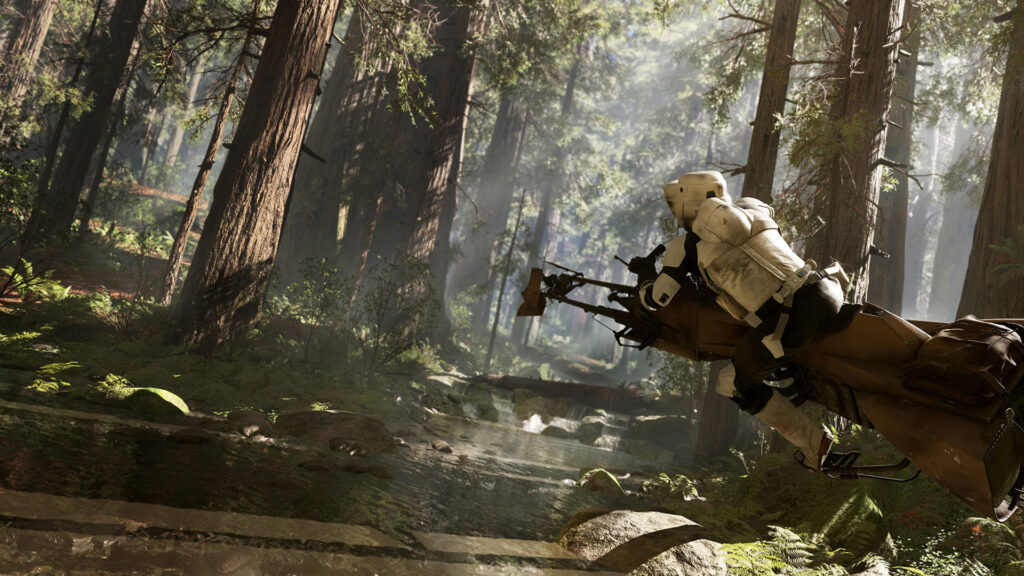 Star Wars: Battlefront’s speederbikes look dangerous and thrilling