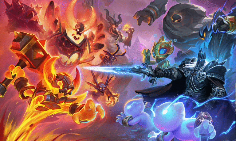 Hearthstone Battlegrounds.