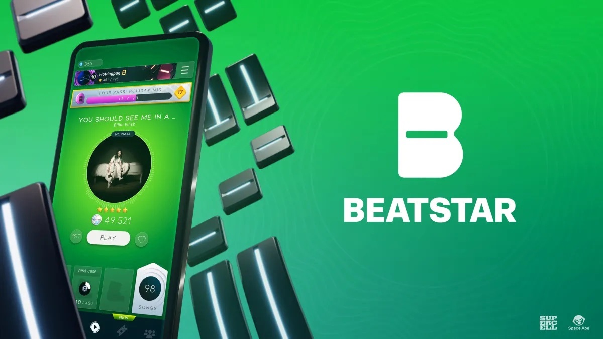 Beatstar has 30 million downloads.