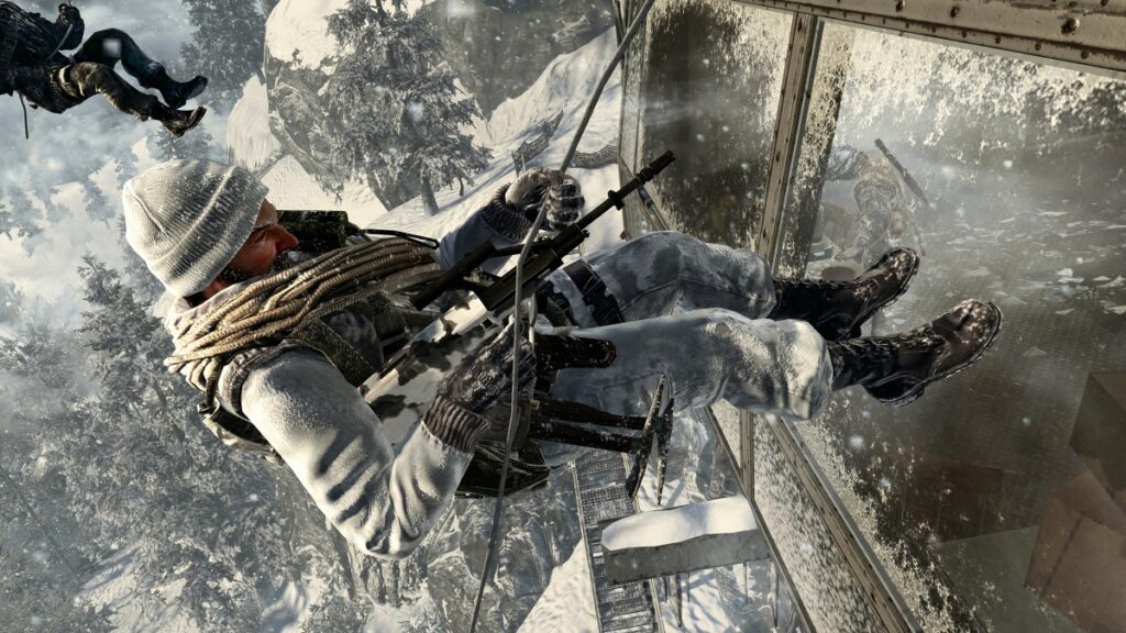 A memorable moment in Call of Duty: Black Ops.