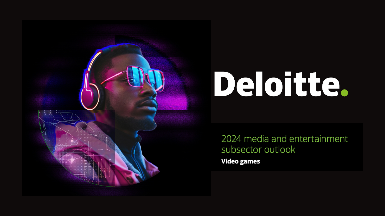 Deloitte 2024 Gaming Outlook on trends in the gaming industry like transmedia and gen ai