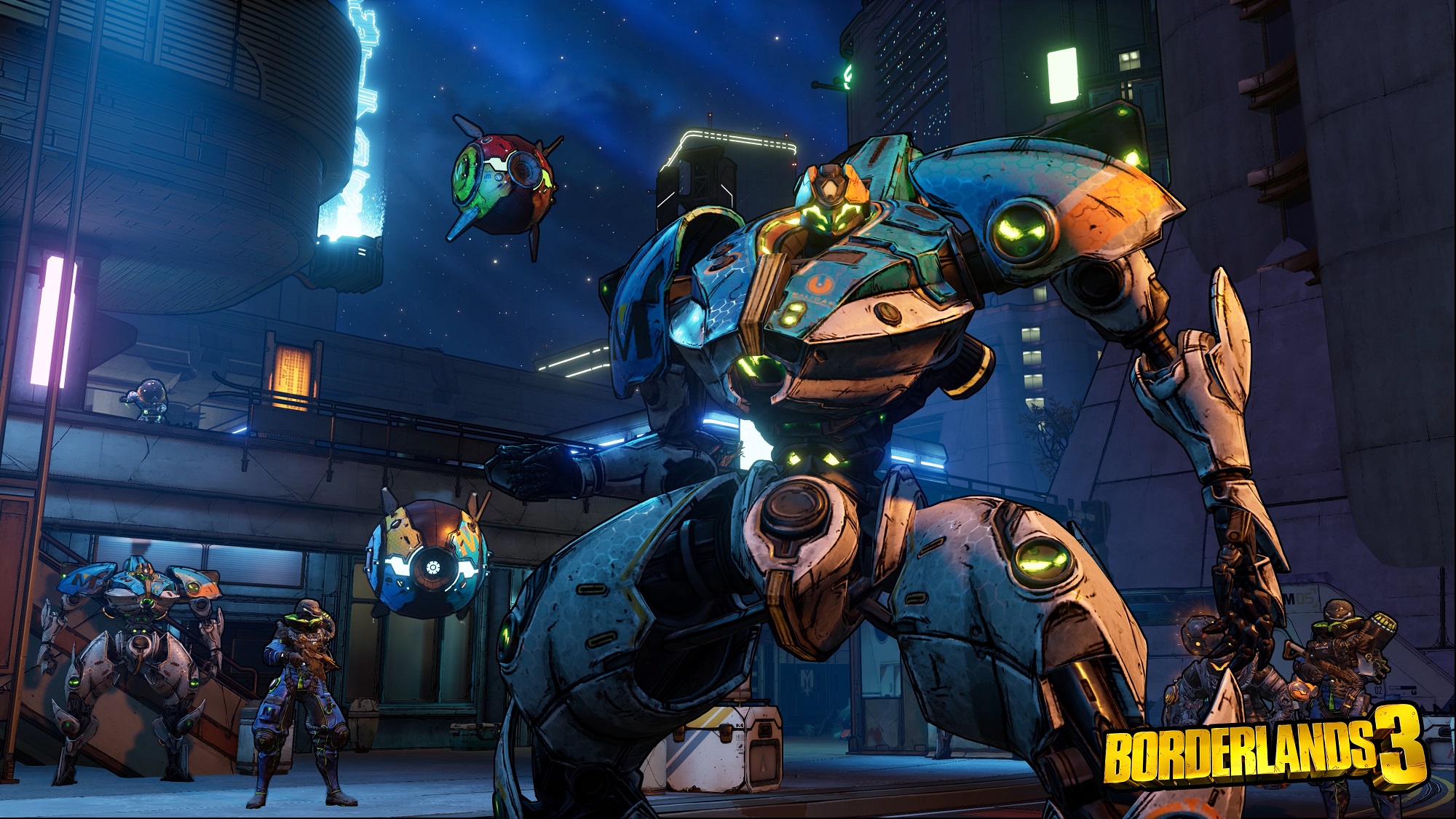 Big bot ... big bot chase me. 