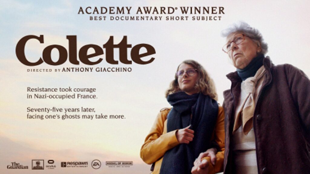 Colette won an Oscar for best documentary short subject film.