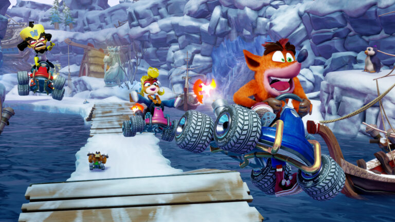 Crash Team Racing: Nitro-Fueled.