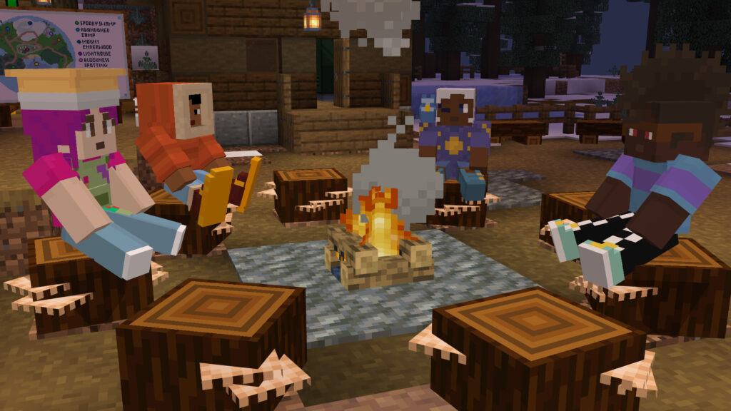 Mattel and Mojang have teamed up to bring Camp Enderwood to life