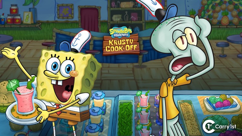Sponge Bob: Krusty Cook-Off is a hit for Carry1st in Africa.