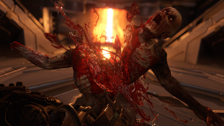Chainsaws are always effective against demons.