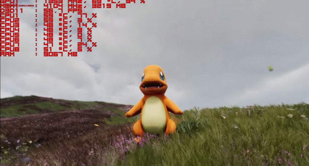 Here’s what the starter Pokémon look like in Epic’s Unreal graphics engine