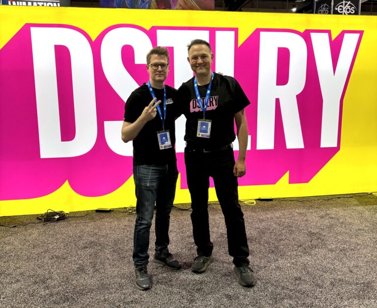 David Steinberger (left) and Chip Mosher are the founders of Dstlry.