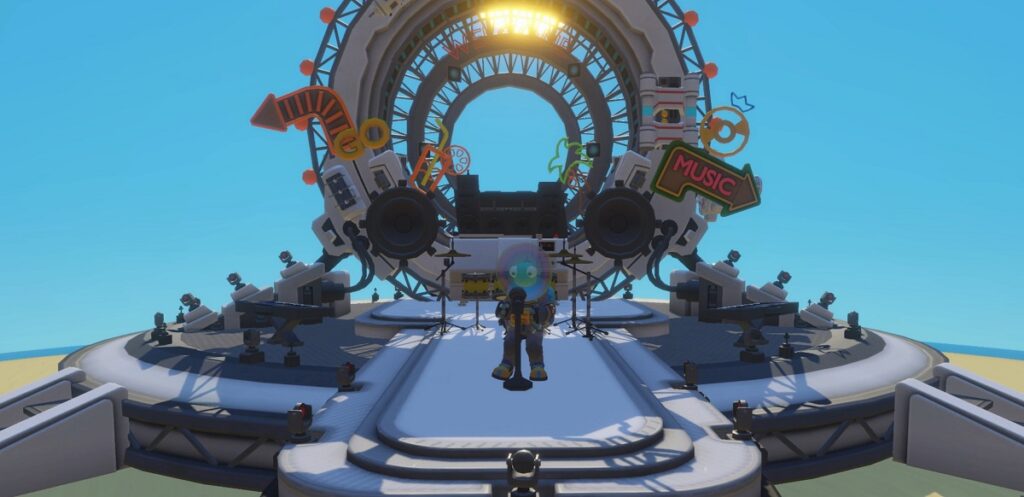 Gameplay scene in Club Koala