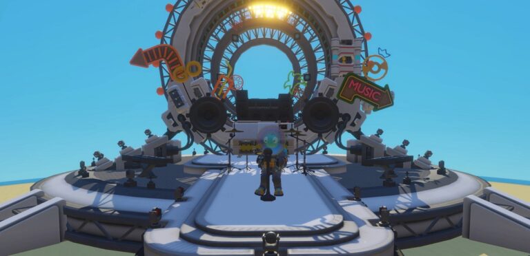 Gameplay scene in Club Koala