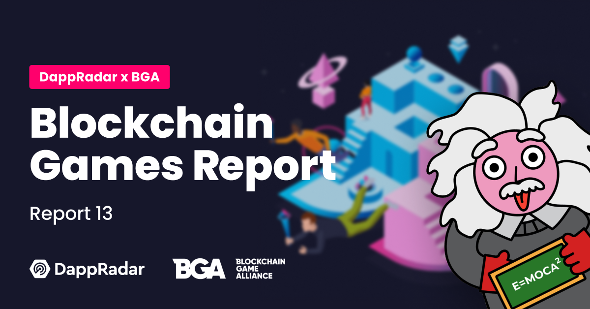 March 2023 blockchain games report DappRadar