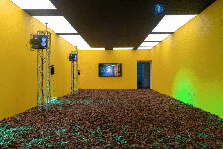Physical XR art installation.