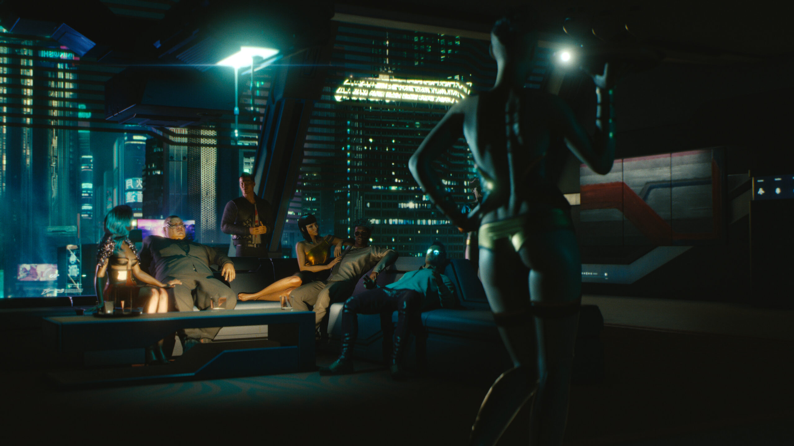Cyberpunk 2077 has some amazing details.