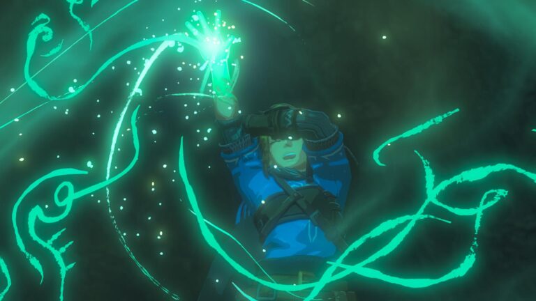 Link is getting ready for The Legend of Zelda: