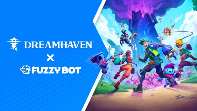 Dreamhaven is publishing FuzzyBot's first game.