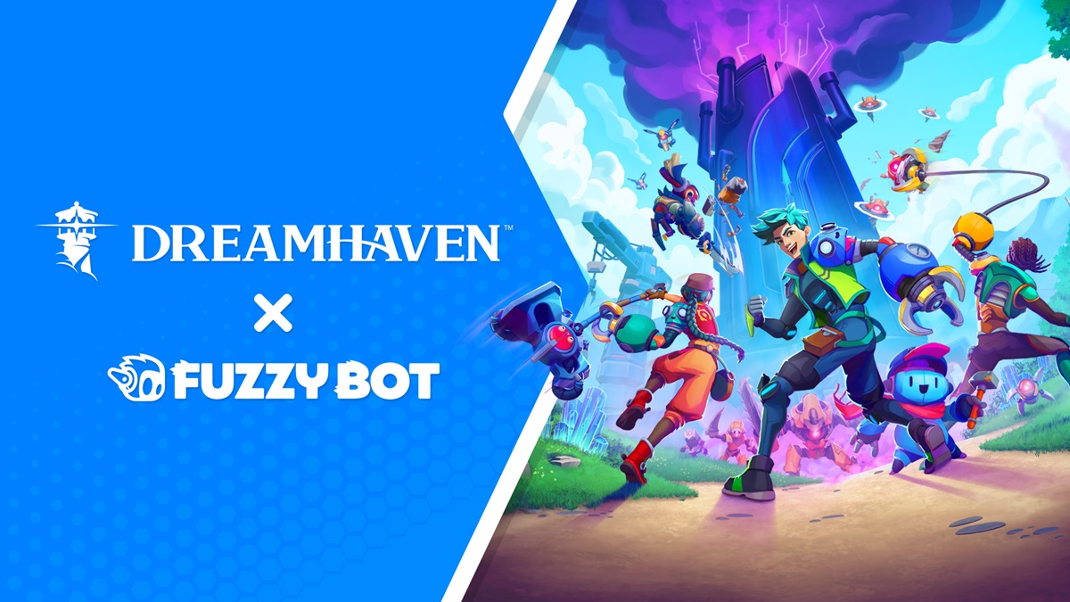 Dreamhaven is publishing FuzzyBot's first game.