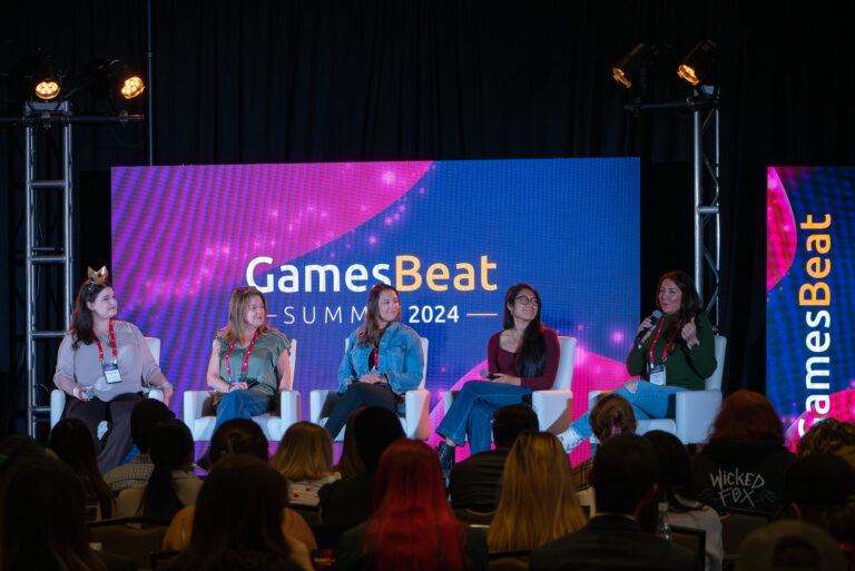 The panelists at the WIG Breakfast at GamesBeat Summit 2024.