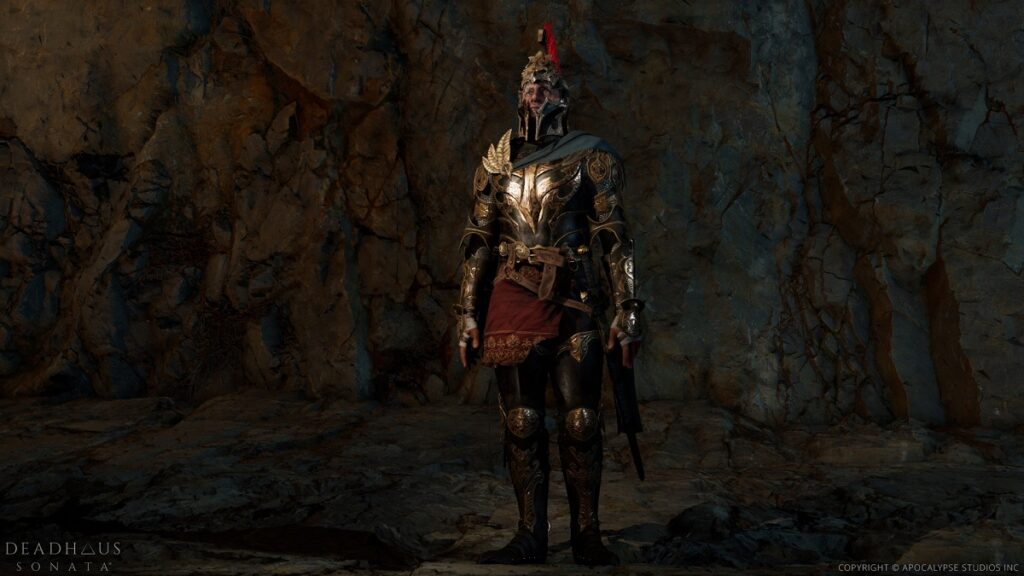 A warrior from Deadhaus Sonata, built with the Open 3D Engine.
