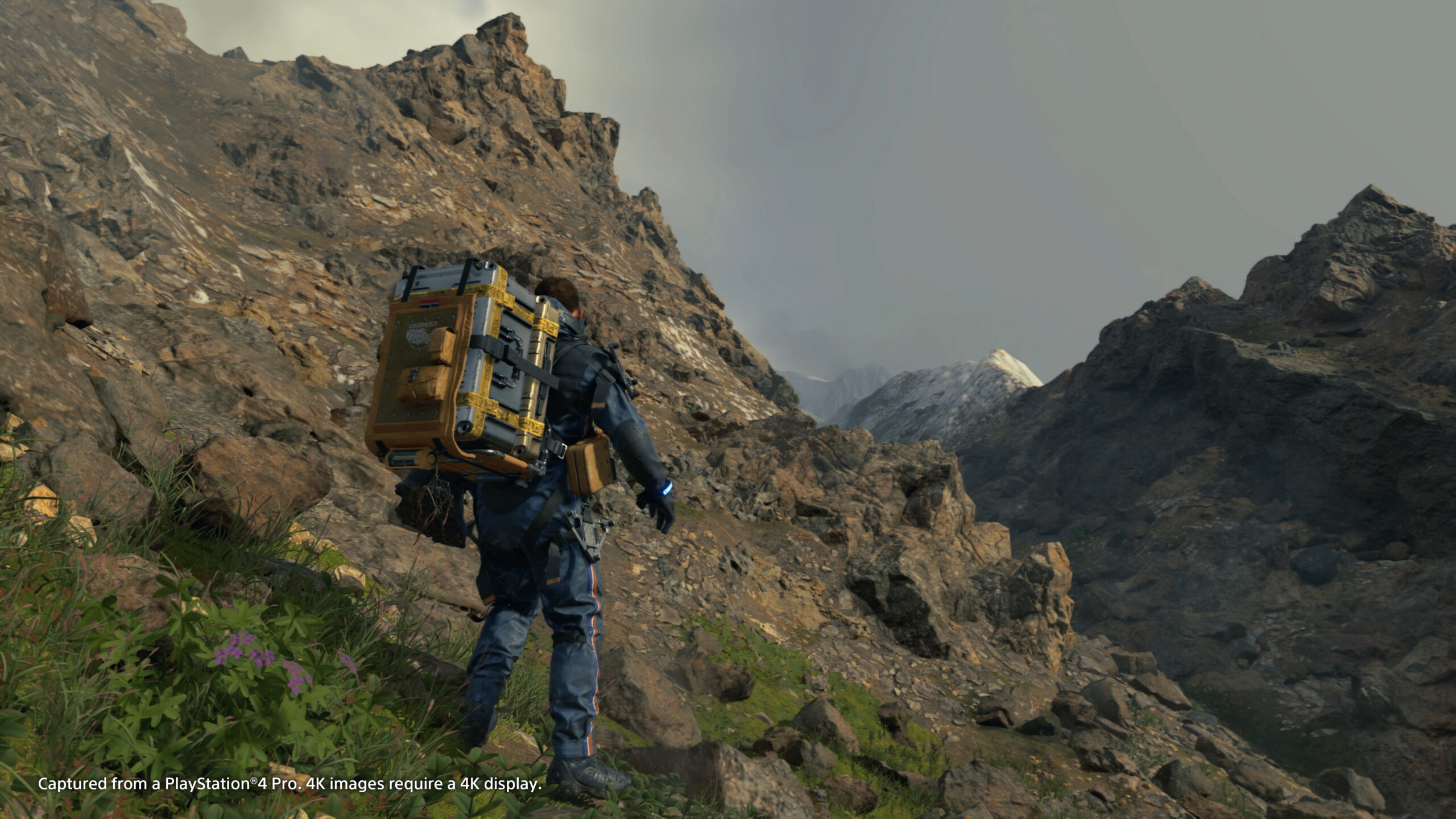 Norman Reedus plays Sam Porter in Death Stranding. He's a mail man.
