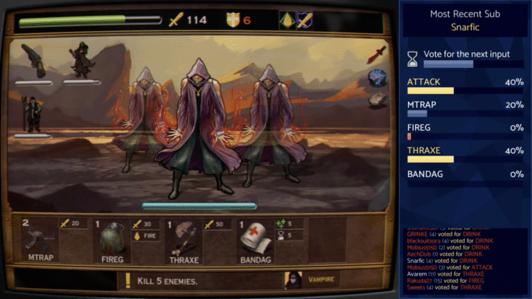 Those mystics better watch out as Mixer viewers get ready to vote in Death's Door: Aftermath.