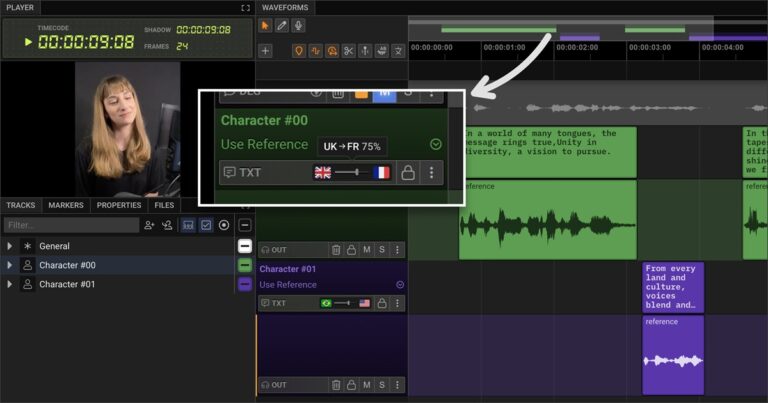Deepdub shows off Accent Control.
