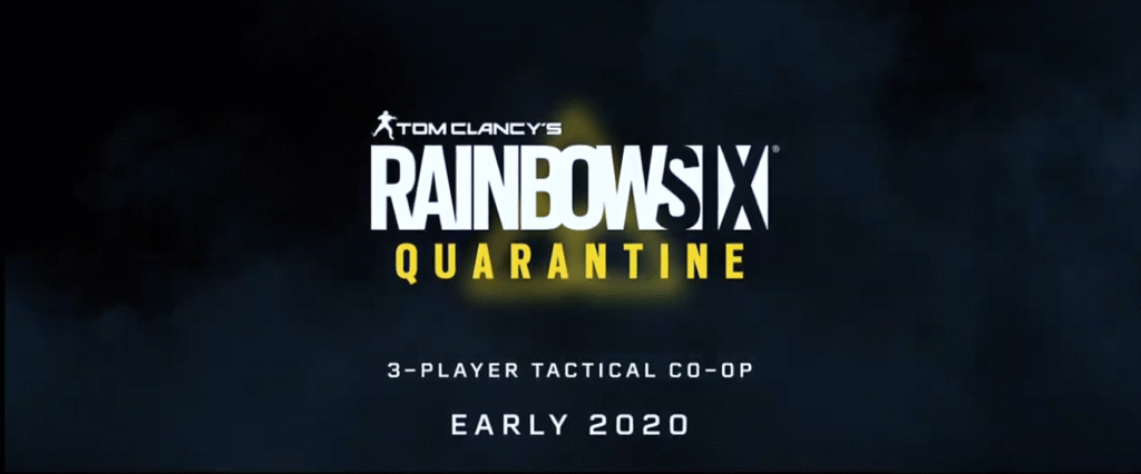 Rainbow Six: Quarantine is a new 3-player co-op shooter