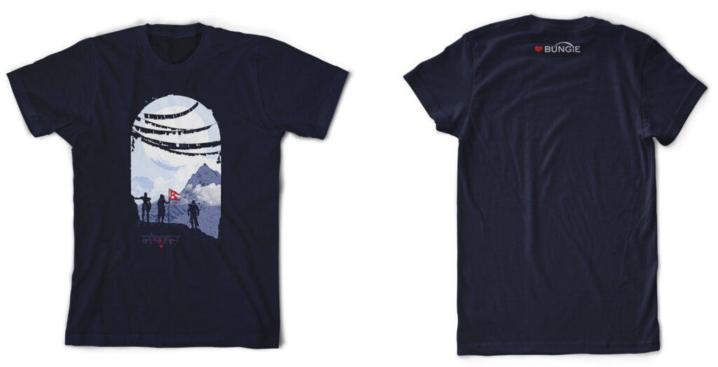 New Destiny T-shirt supports earthquake relief efforts in Nepal
