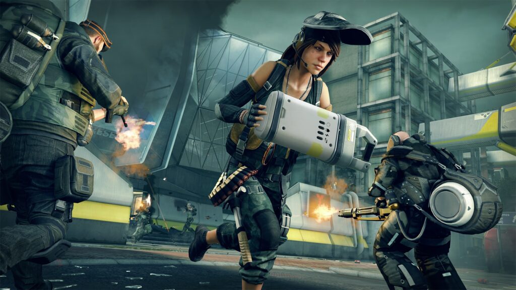 Dirty Bomb is a tense team-based shooter set in a boring world