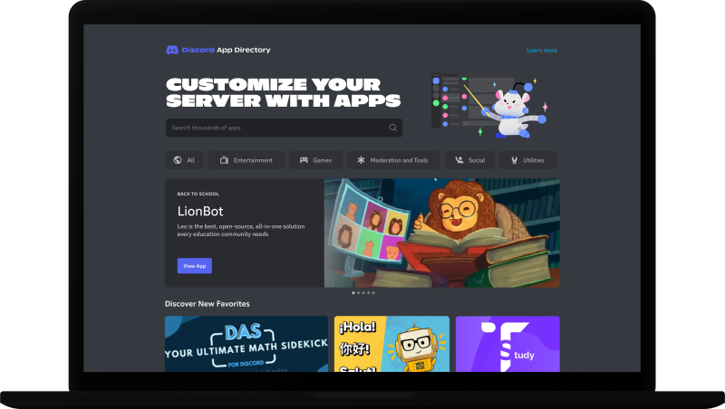 Discord makes third-party apps more visible with its app directory