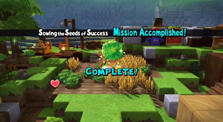 Even the quest lines have punny names in Dragon Quest Builders 2.