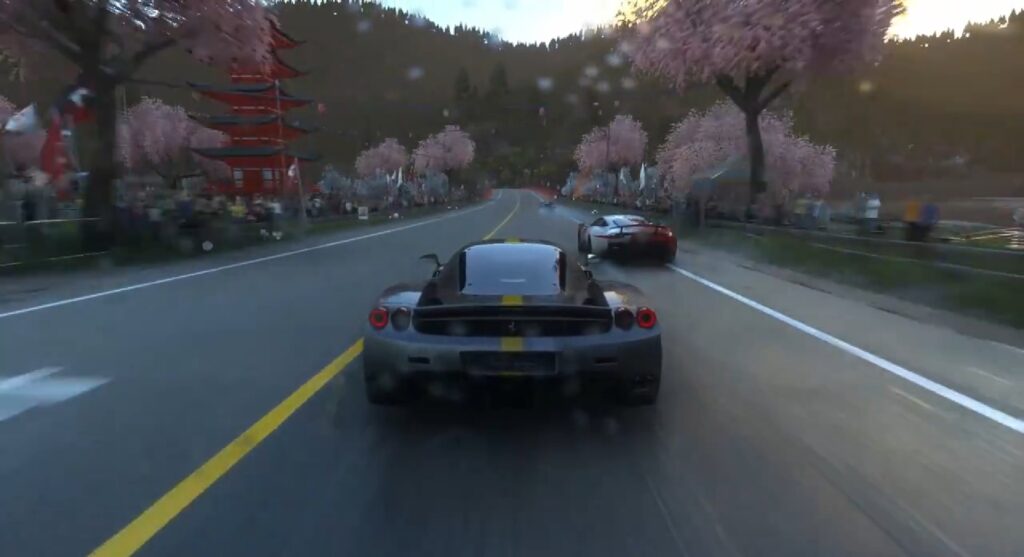 Free Driveclub update live — adds five new Japanese tracks, rainbows, and heat haze