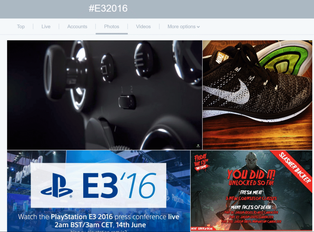 Twitter: 65% of users are gamers, spend a lot on games, and love trailers