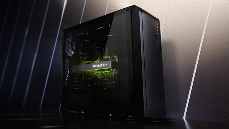 The Nvidia GeForce RTX 3060.
