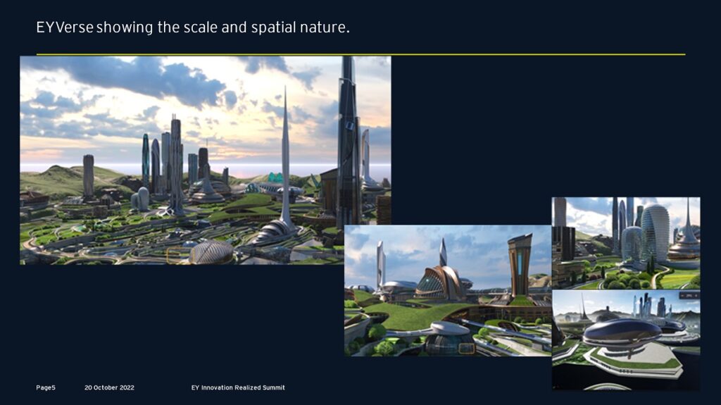 Ernst & Young is moving into the metaverse.