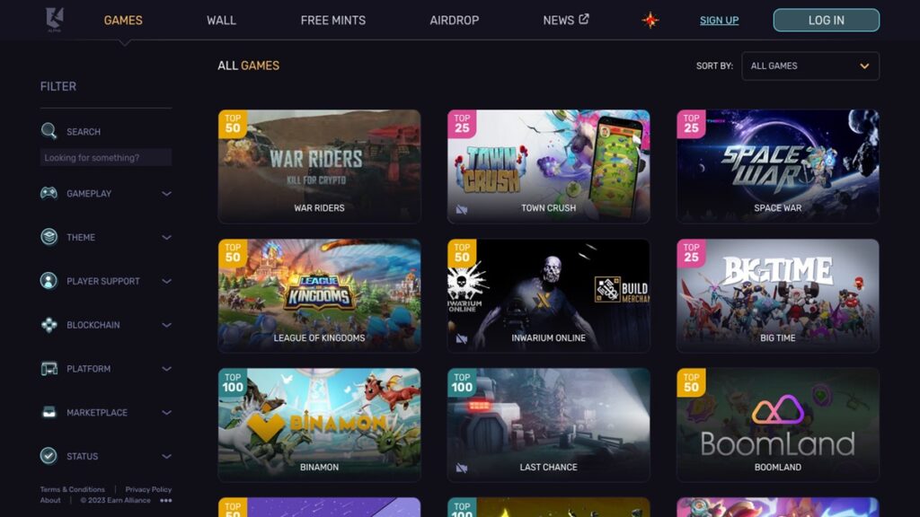 Earn Alliance has already helped launch 75 Web3 games.