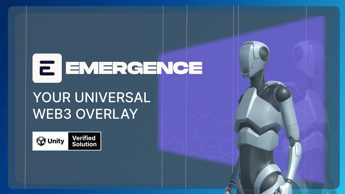 Crucible's Emergence SDK for Unity is a like a universal Web3 overlay.