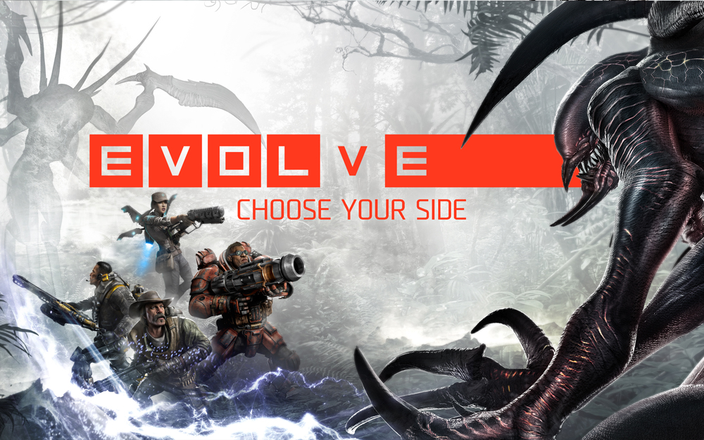 Evolve Logo Choose Your Side