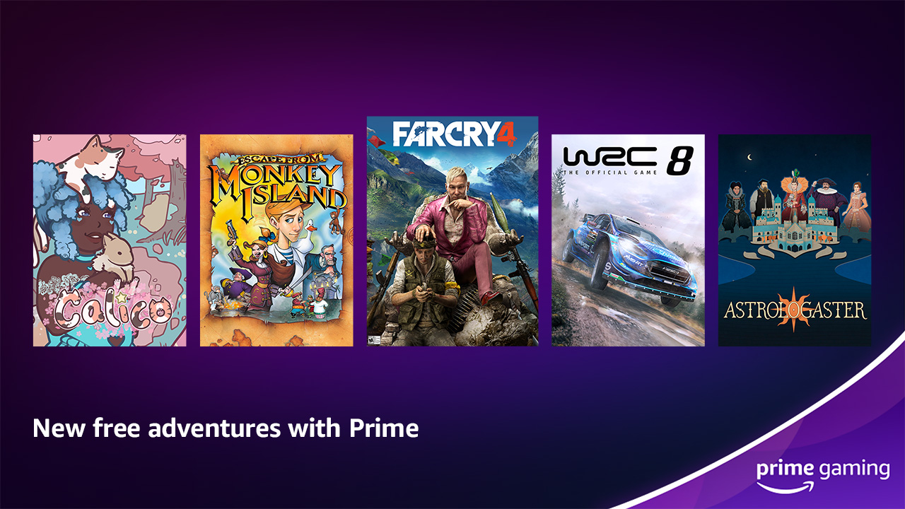 Prime Gaming's offerings for June 2022.