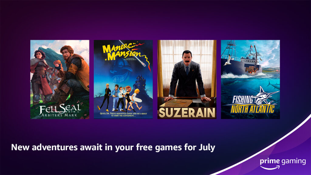 Prime Gaming offers Maniac Mansion and Mega Man 11 in July