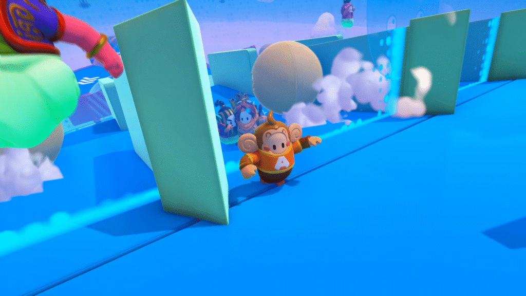 Monkey Ball invades Fall Guys.