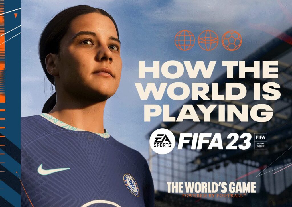 EA Sports FIFA 23 released data on the title's record setting performance